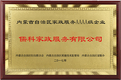 家政服務(wù)AAAA企業(yè)