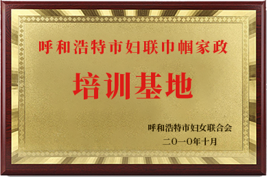 婦聯(lián)巾幗家政培訓(xùn)基地
